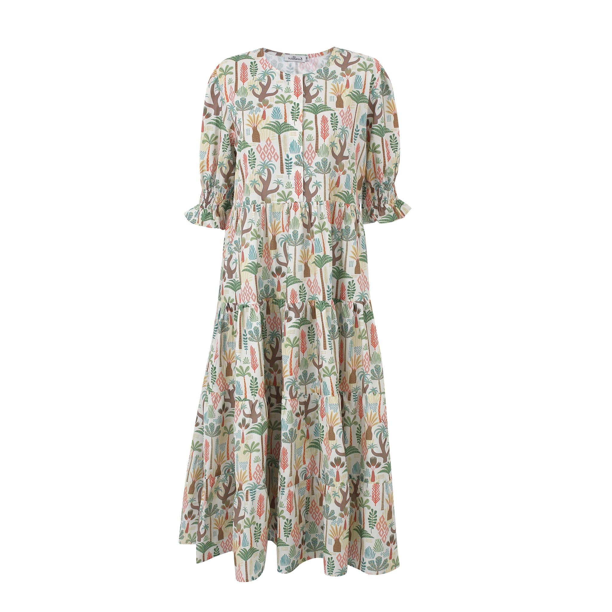 Palm Oasis Jaipur Dress