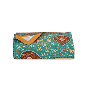 Green Sultan Linen Tablecloth