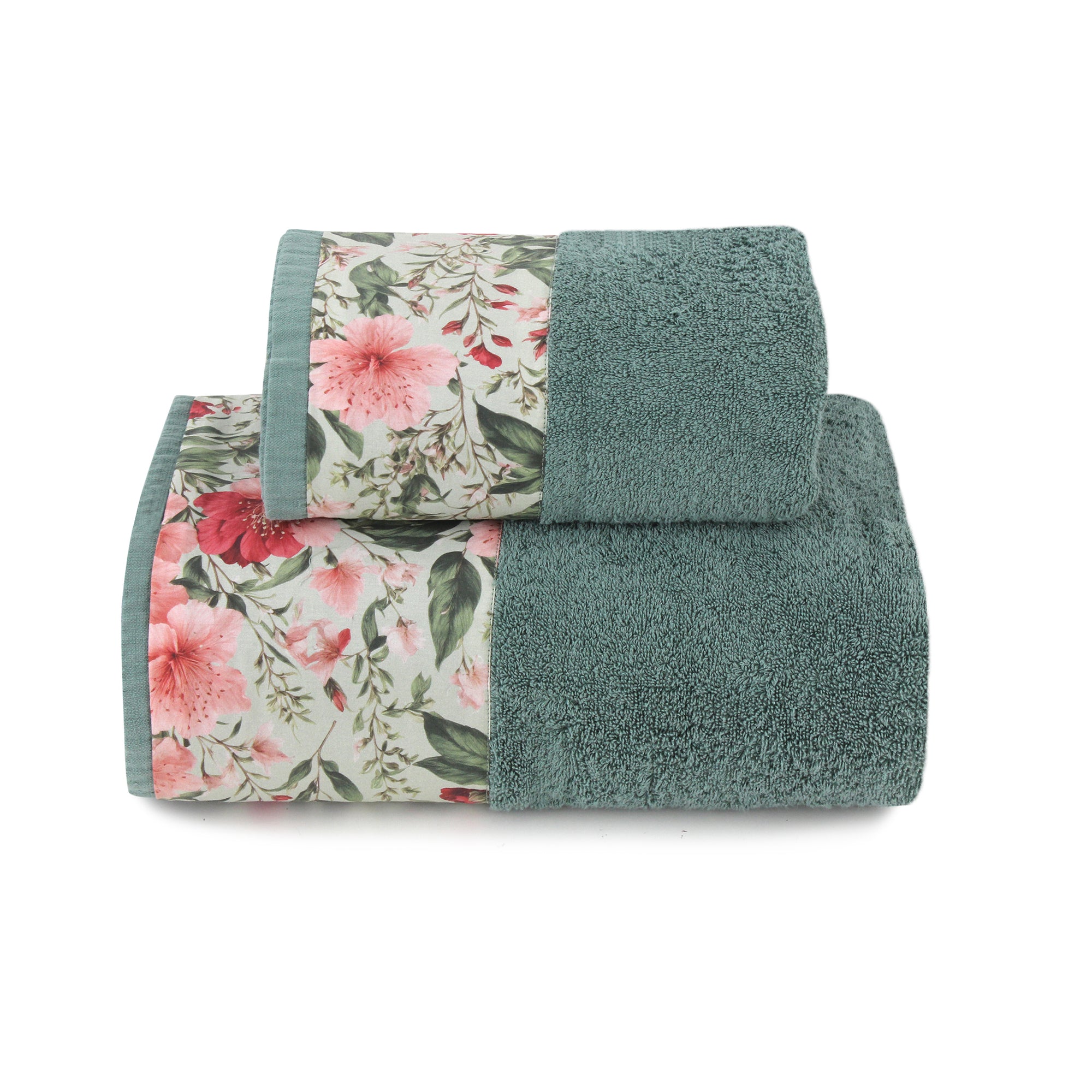 Pistachio Garden Bath Towel Set