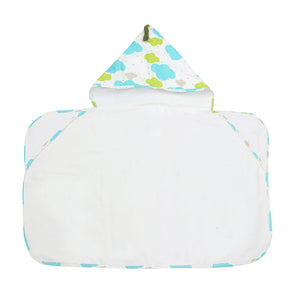 Green Clouds Hooded Kids Towel (3-5Y)