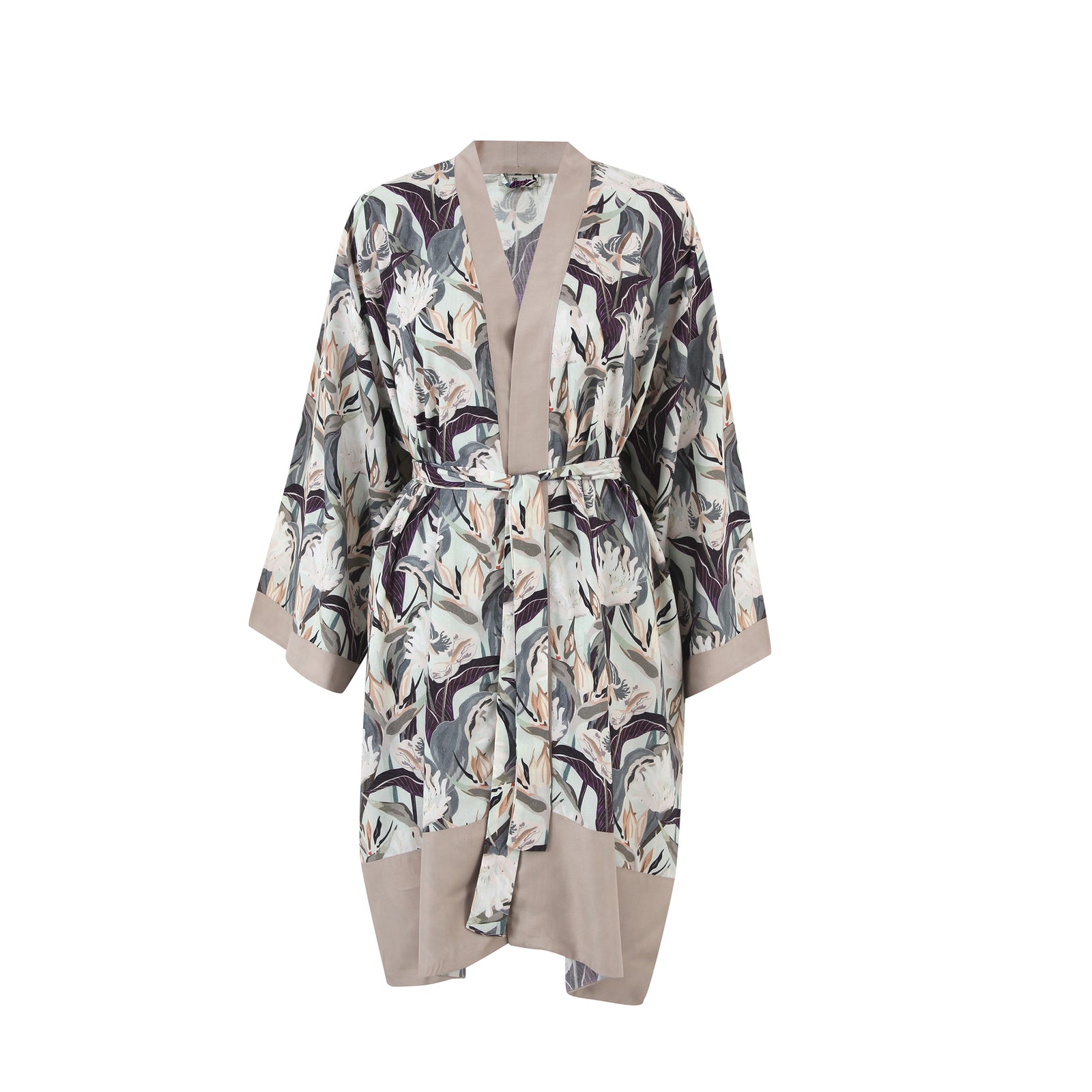 Velvet Orchid Classic Cotton Short Kimono