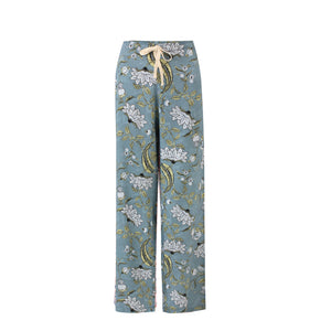 Blue Willow Silky Viscose Bottoms