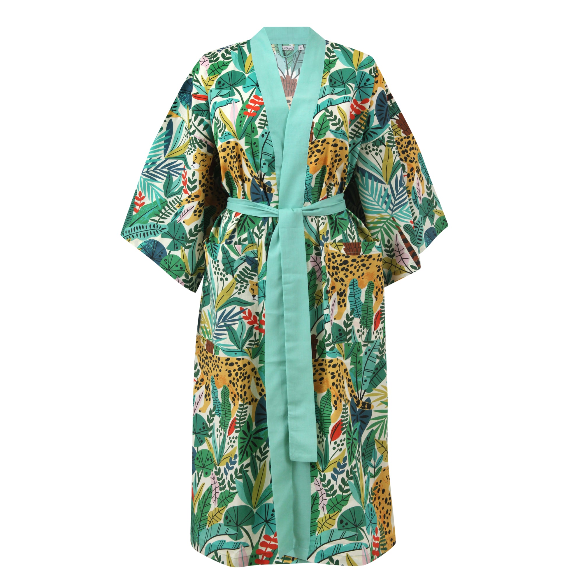 Jaguar Green Kimono