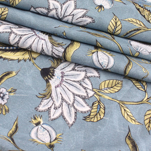 Blue Willow Silky Viscose Kimono