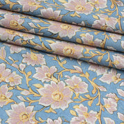 Powder Bloom Silky Viscose Kimono