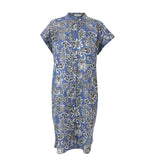 Indigo Noir Shirt Dress