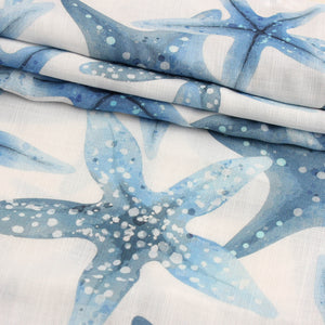 Blue Starfish Shirt Dress