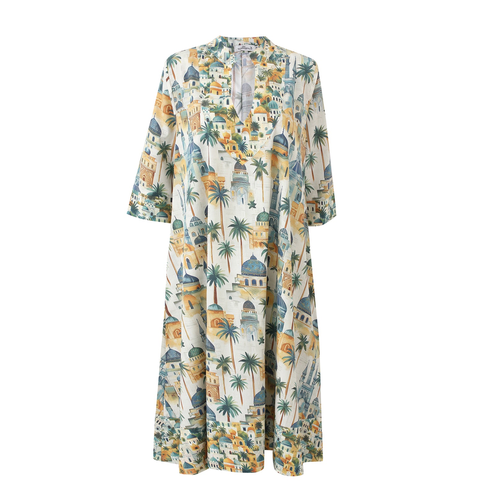 Reverie Cotton Kaftan Dress