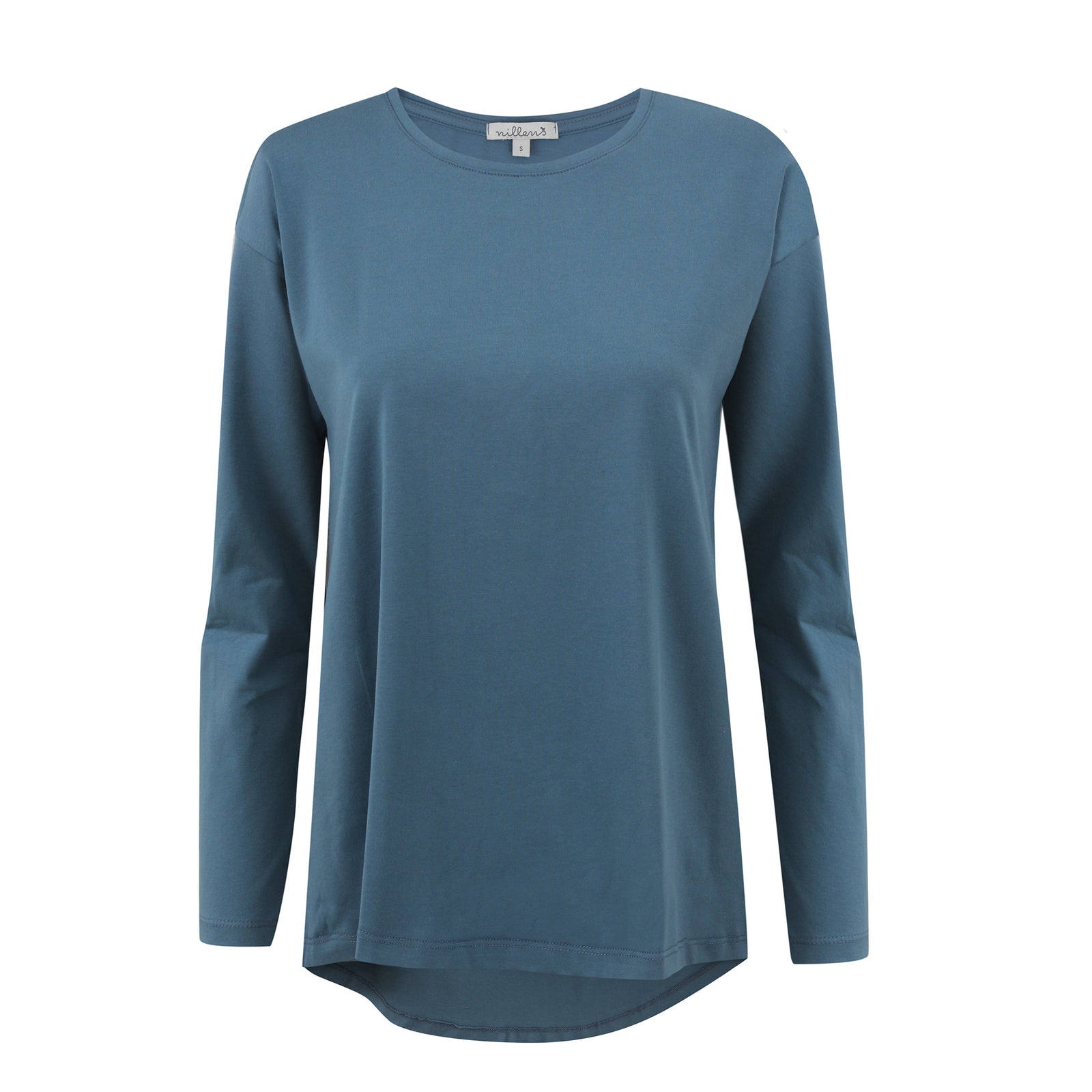 Stone Blue Long Sleeve T-Shirt