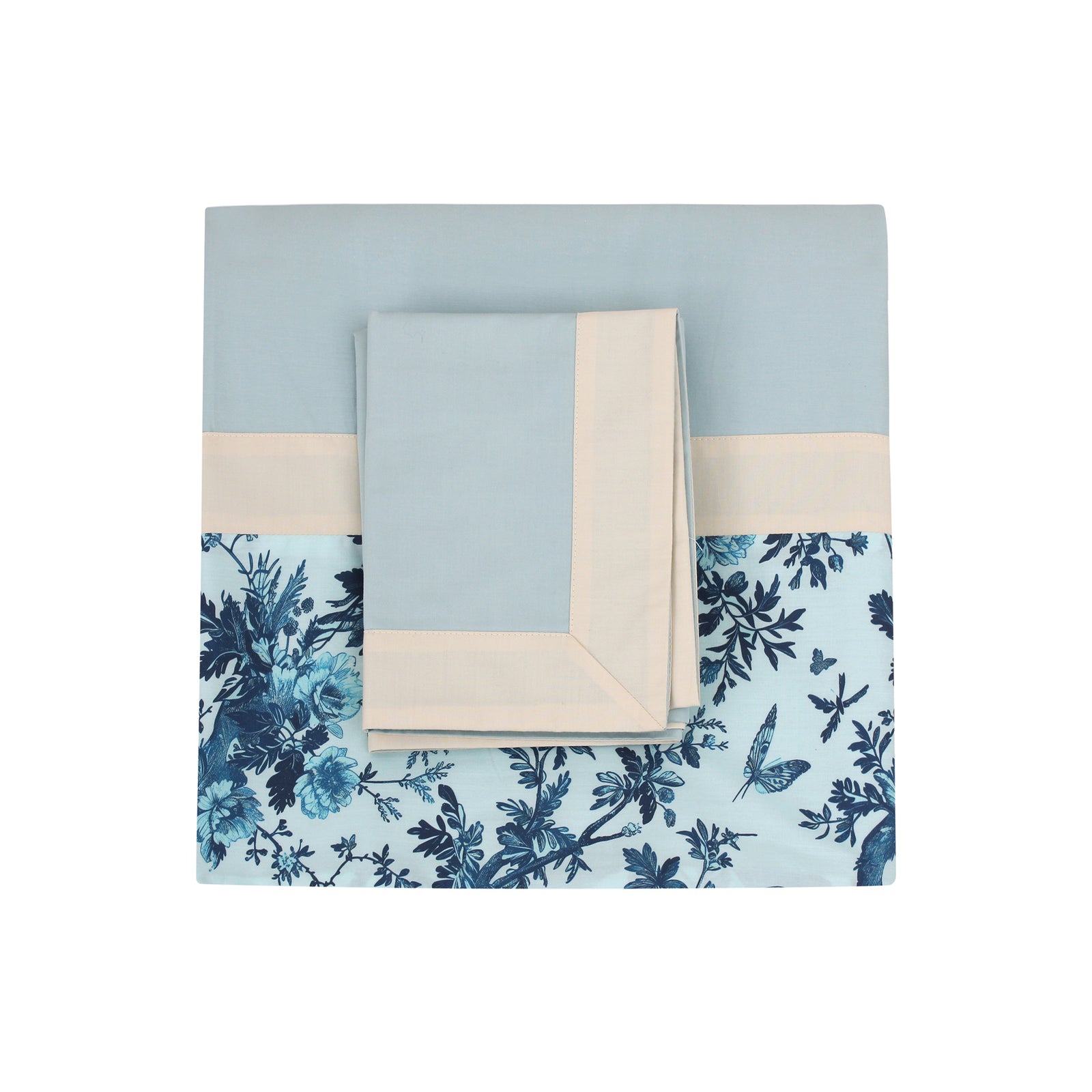 Blue Forest Sheet + Pillowcases