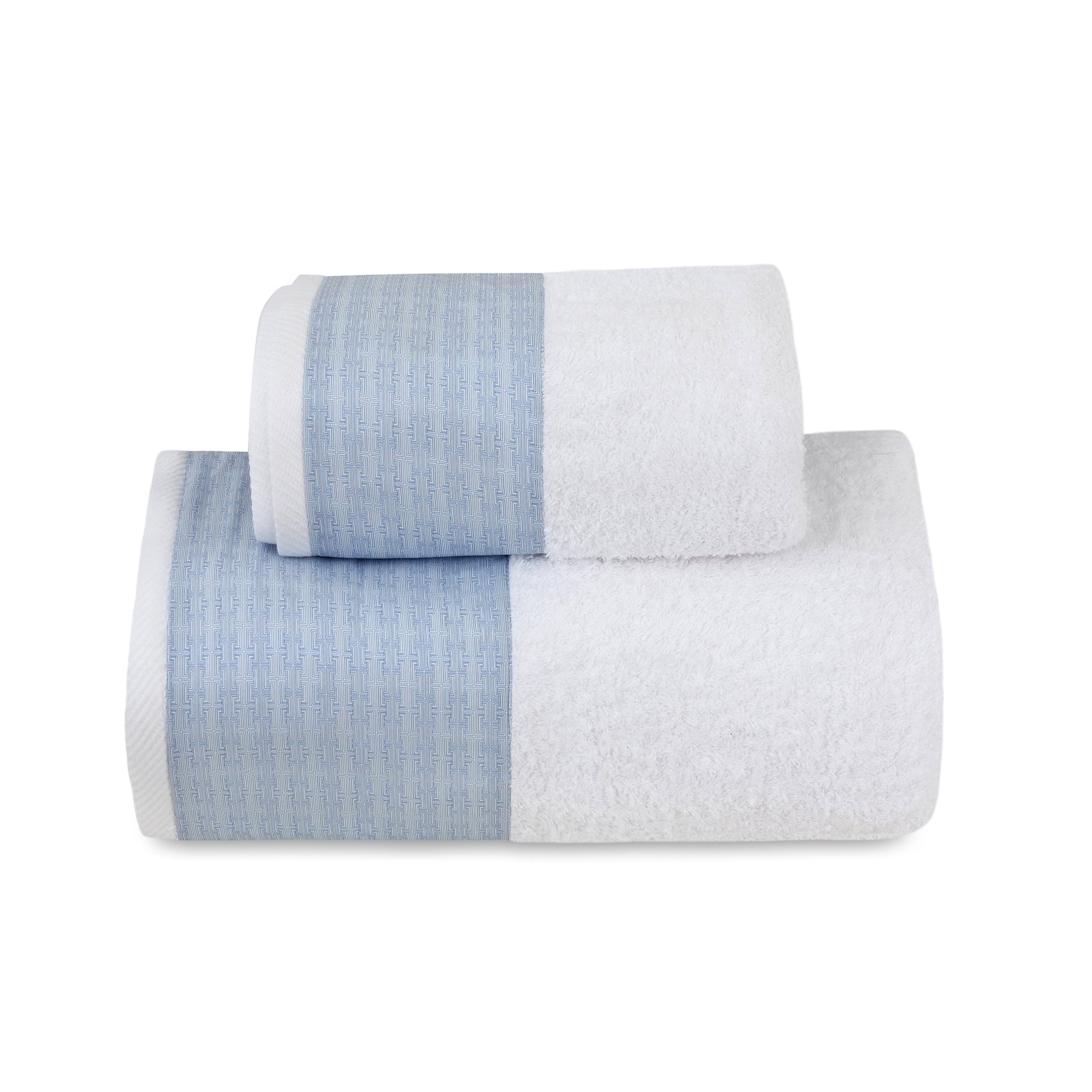 Soft Geometry Bath Towel Set