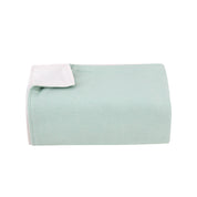 Mint/Off-White Throw Blanket