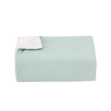 Mint/Off-White Throw Blanket