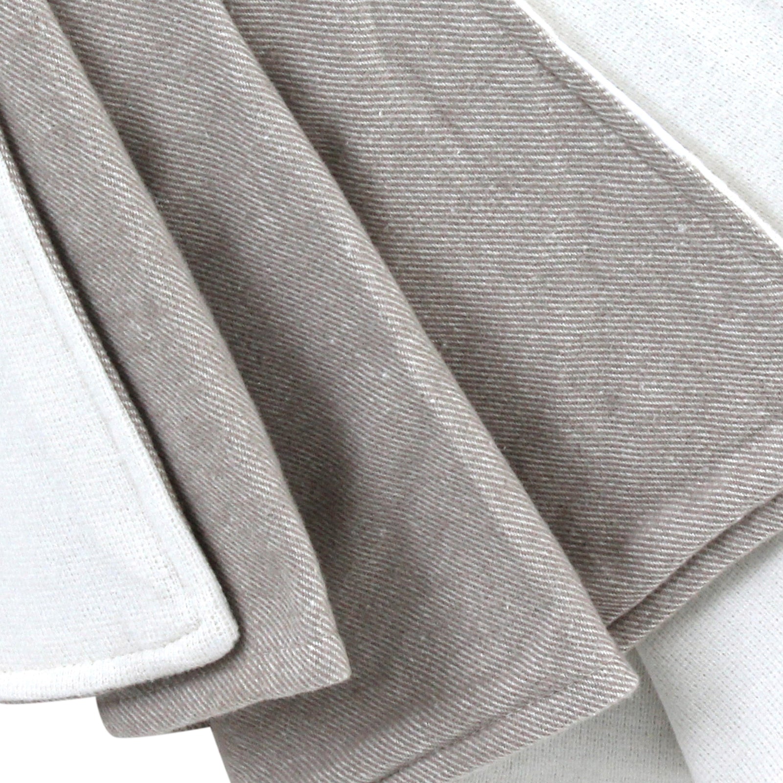 Beige/Off-White Throw Blanket