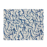 Calligraphy Linen Placemats  (Set of 2)