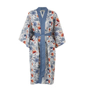 Dusk Flora Classic Cotton Kimono