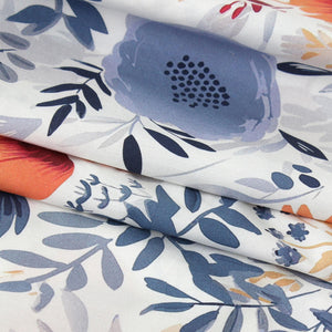 Dusk Flora Classic Cotton Kimono