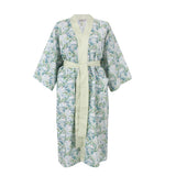 Green Leaves Classic Cotton Kimono