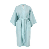 Aqua Mosaic Classic Cotton Kimono