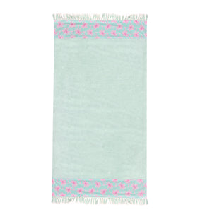 Retro Palms Beach Towel