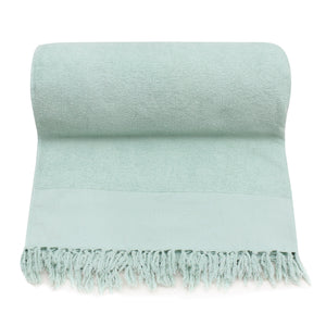 Mint Plain Beach Towel