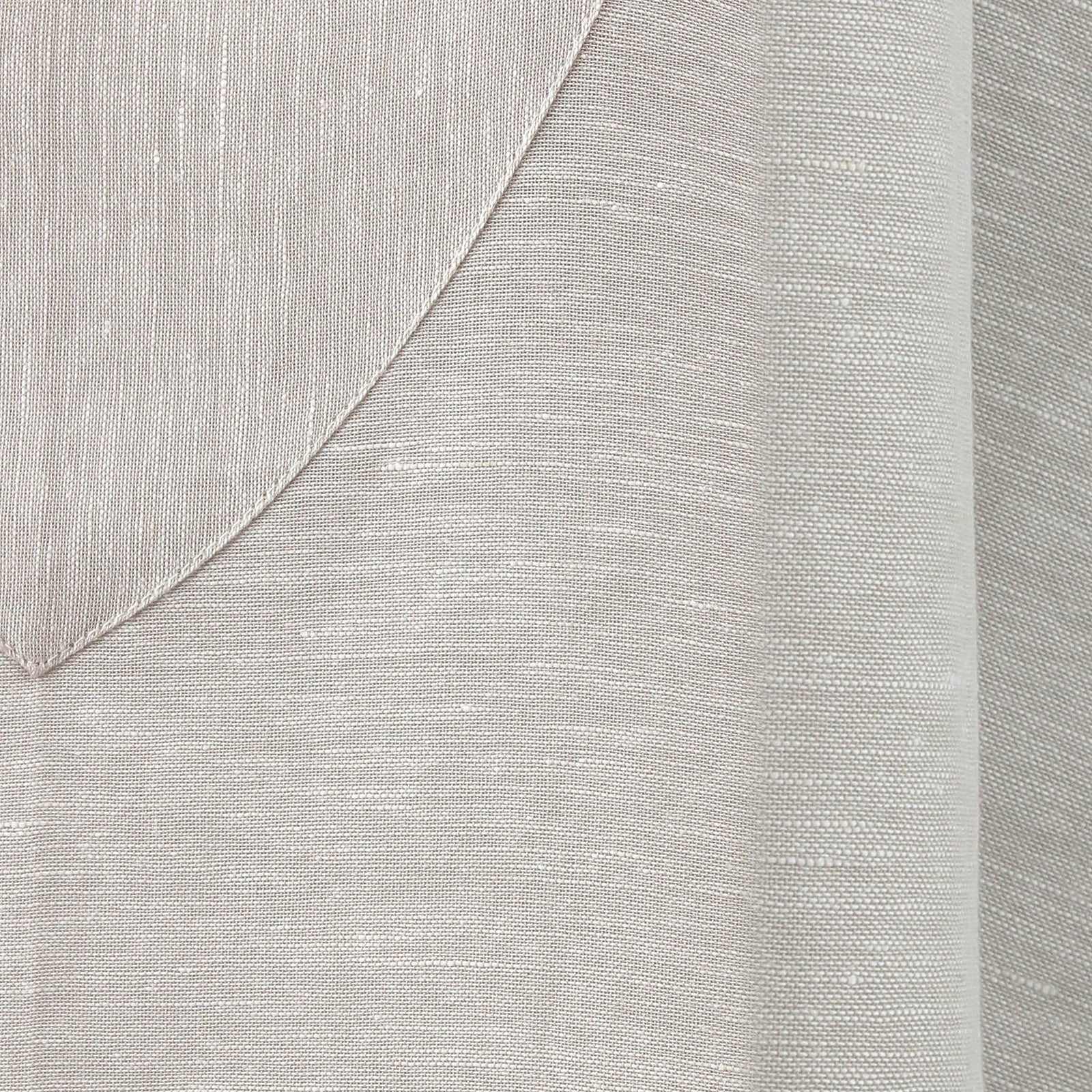 Off-White Linen Kaftan Dress