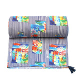 Coastal Bloom Printed Beach Towel