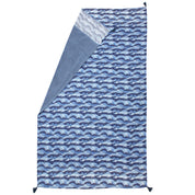 Deep Waves Printed Beach Towel