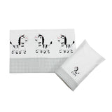 Zebra Baby Sheet Set