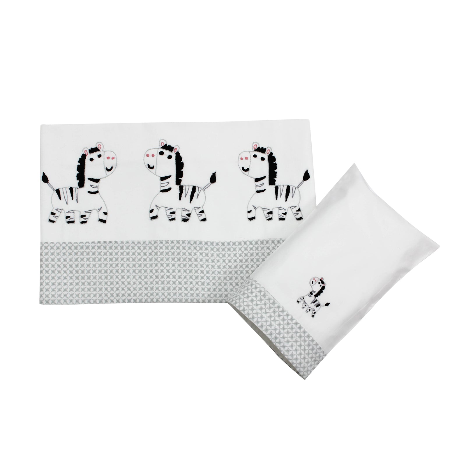 Zebra Baby Sheet Set