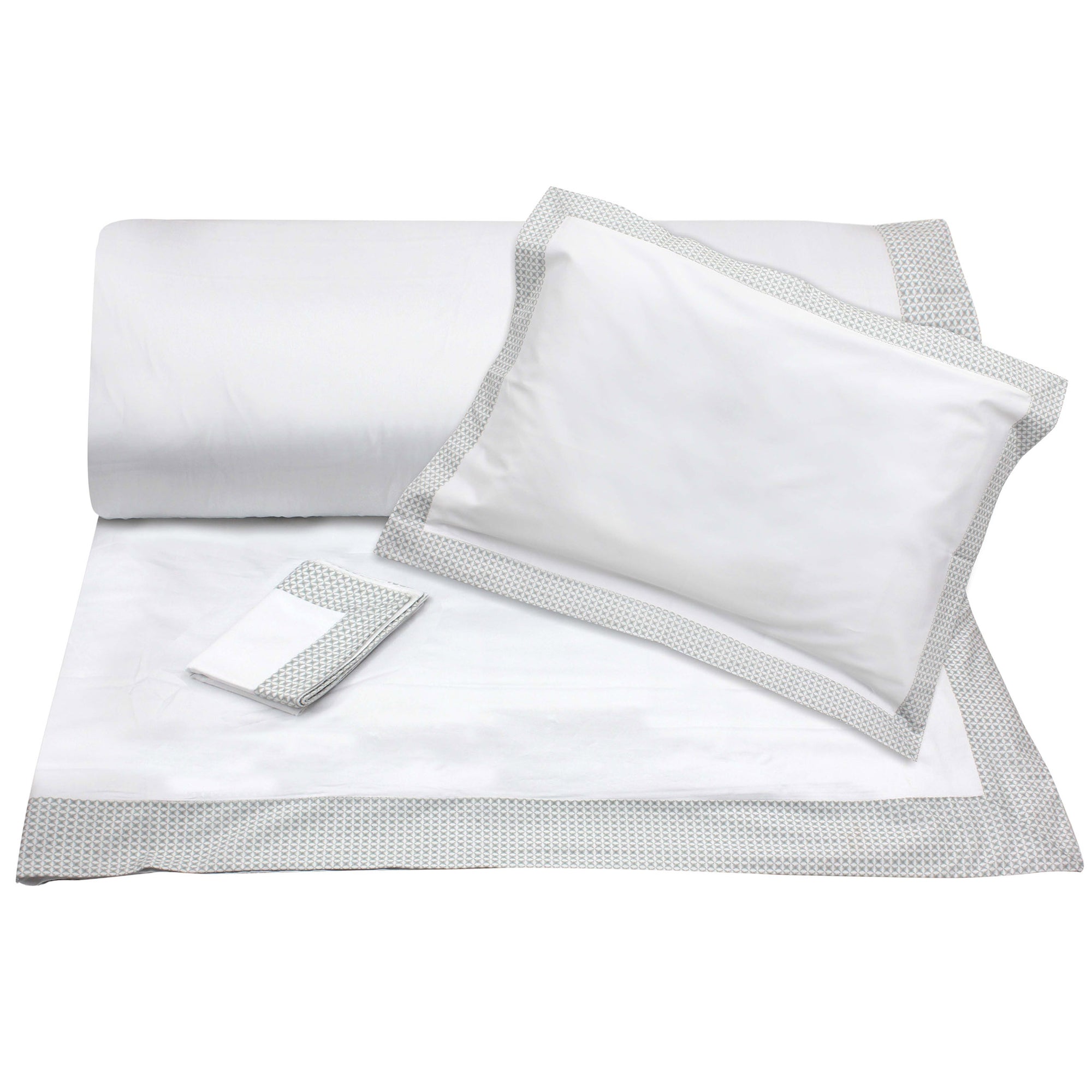 Silver Snow Duvet + Pillowcases (600 TC)