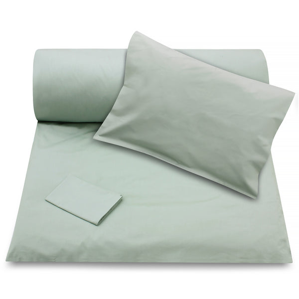 Jade Green Duvet Cover + Pillowcases