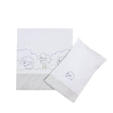 Sheep Baby Sheet Set (Grey)