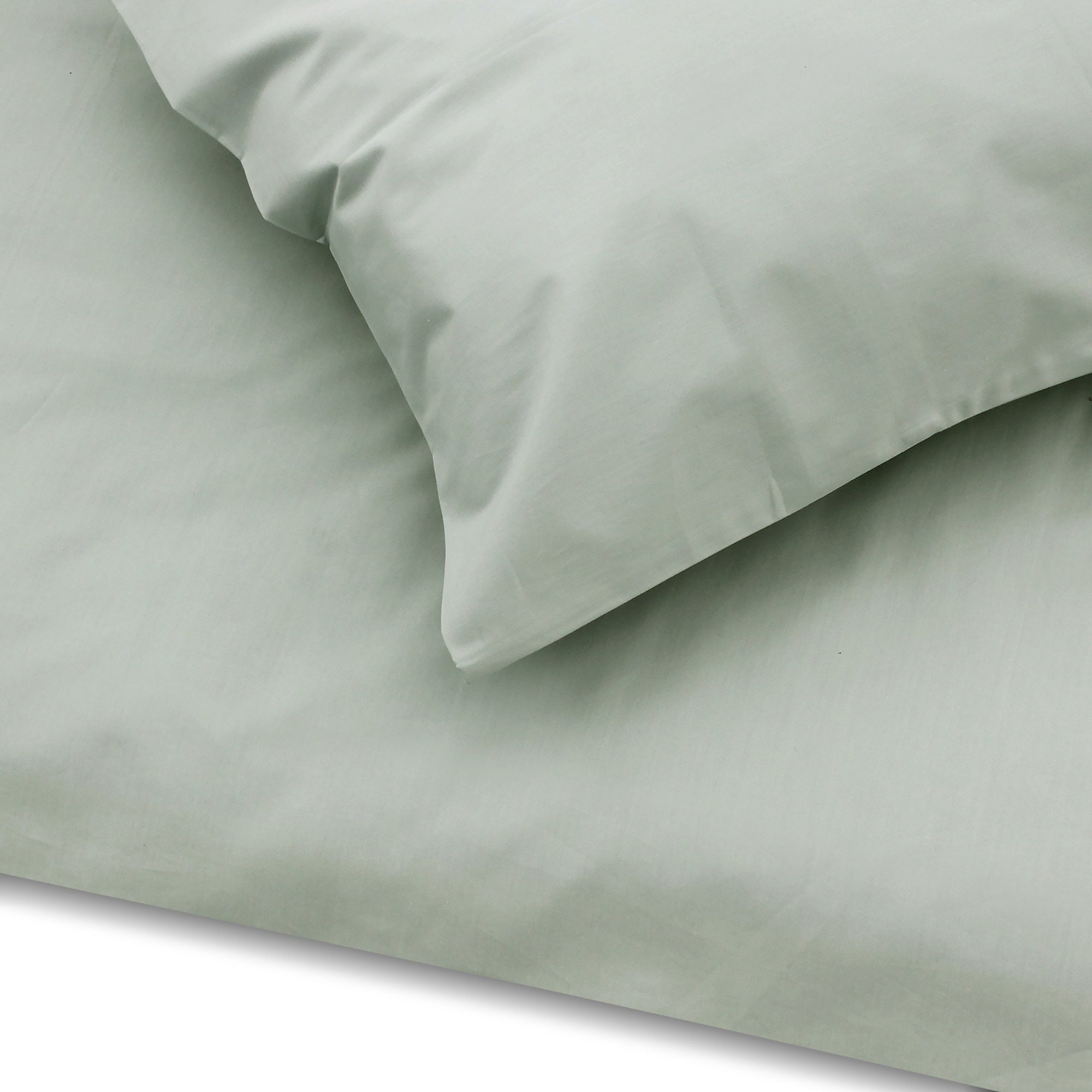 Jade Green Duvet Cover + Pillowcases (350 TC)