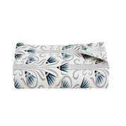 Blue Lotus Linen Tablecloth