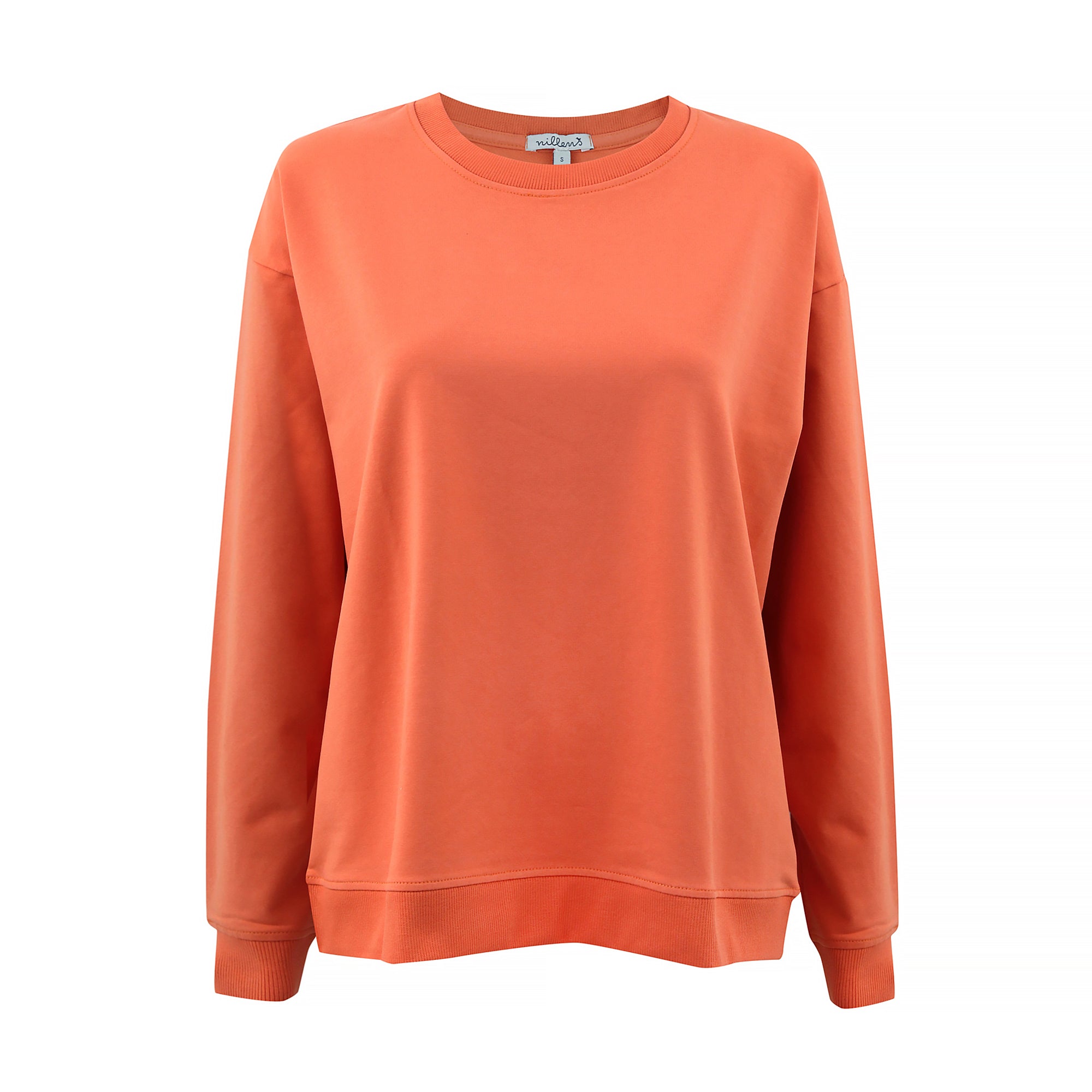 Orange Boxy Sweater