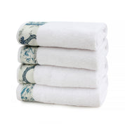 Peacock Hand Towels (Set of 4)