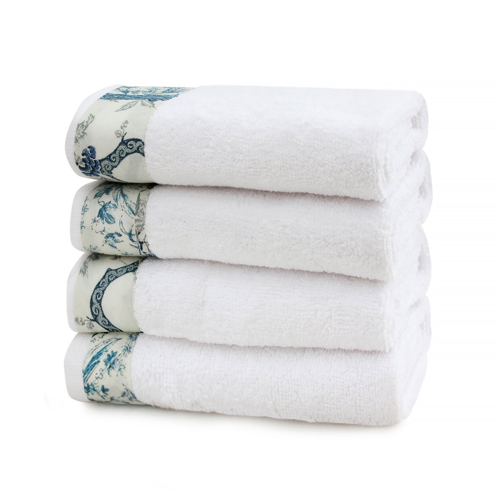 Peacock Hand Towels (Set of 4)