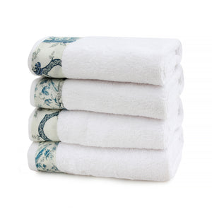 Peacock Guest Towel Set