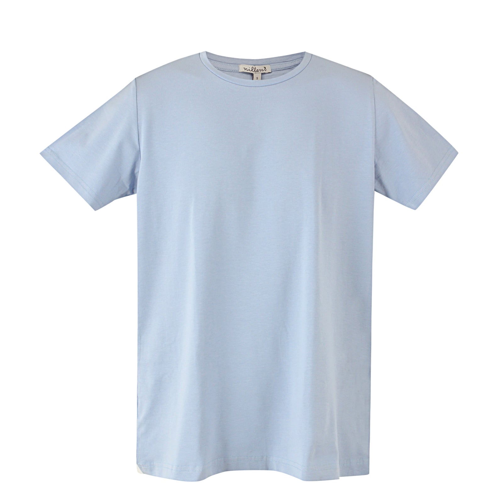 Crew Neck T-Shirt (Light Blue)
