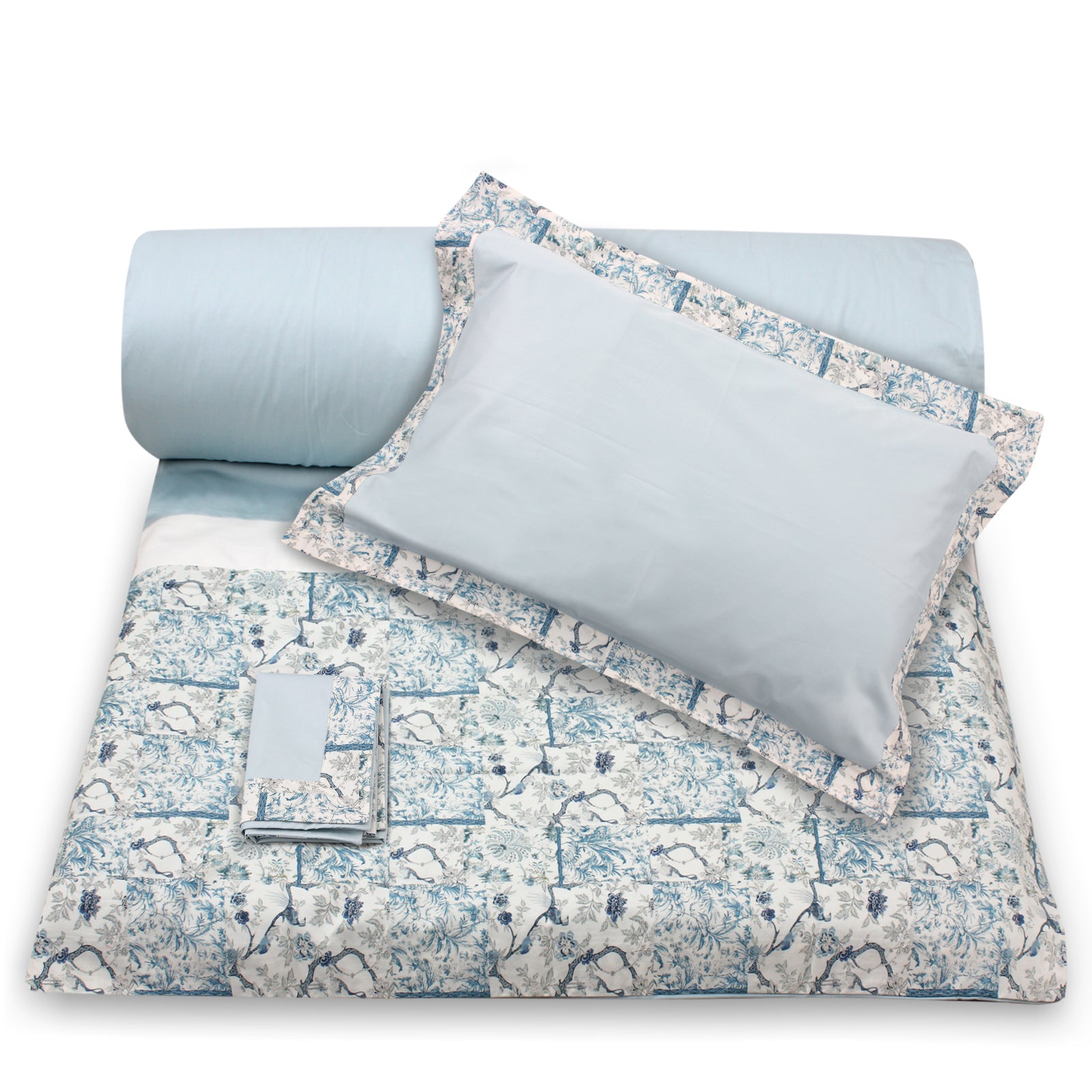 Peacock Duvet + Pillowcases