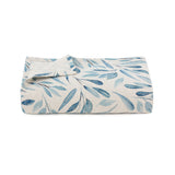 Blue Leaves Tablecloth