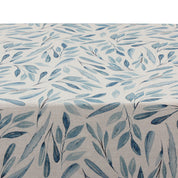 Blue Leaves Tablecloth