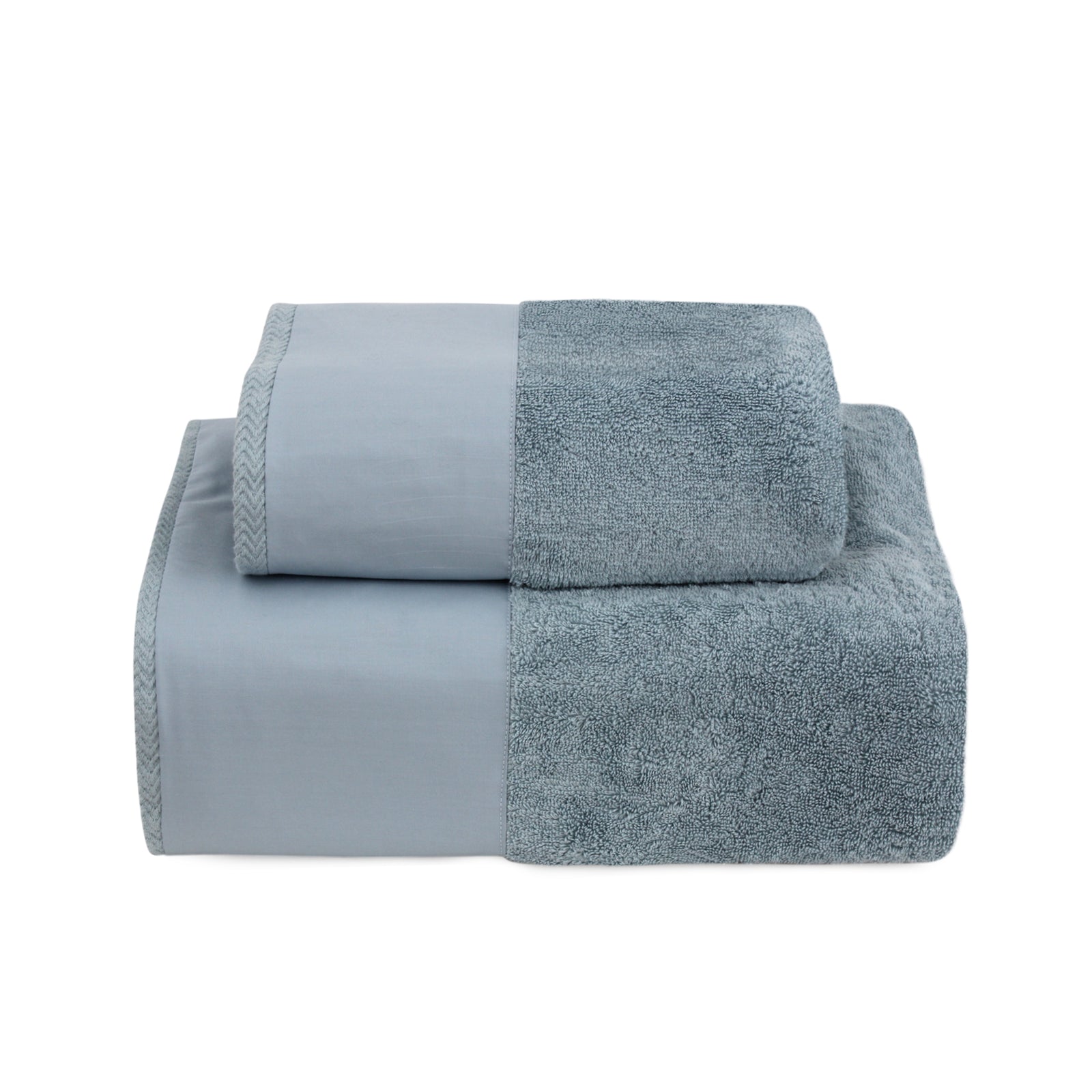 Powder Blue Bath Towel Set