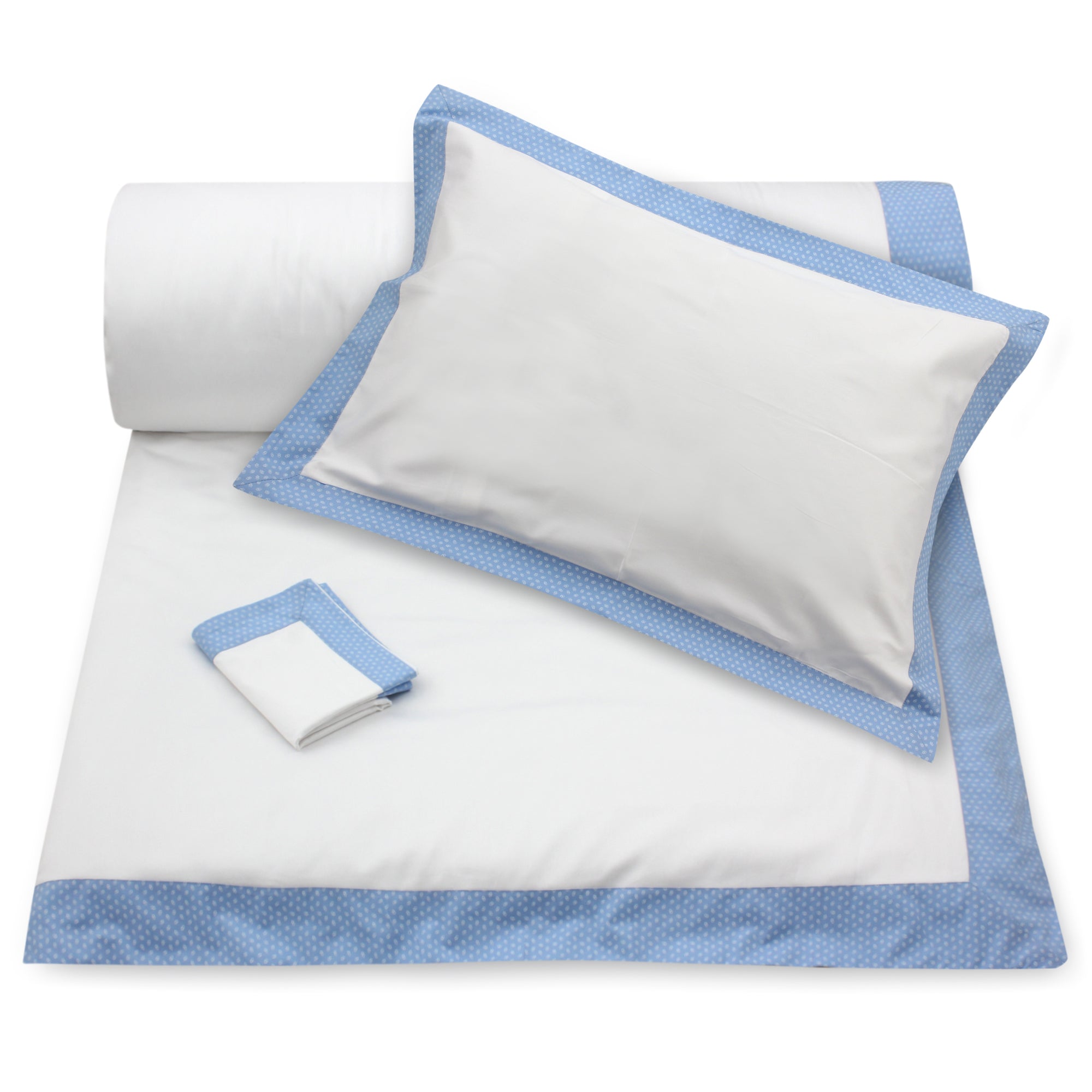 Tiny Squares Duvet + Pillowcases (600 TC)