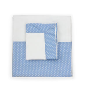 Tiny Squares Sheet + Pillowcases (600 TC)