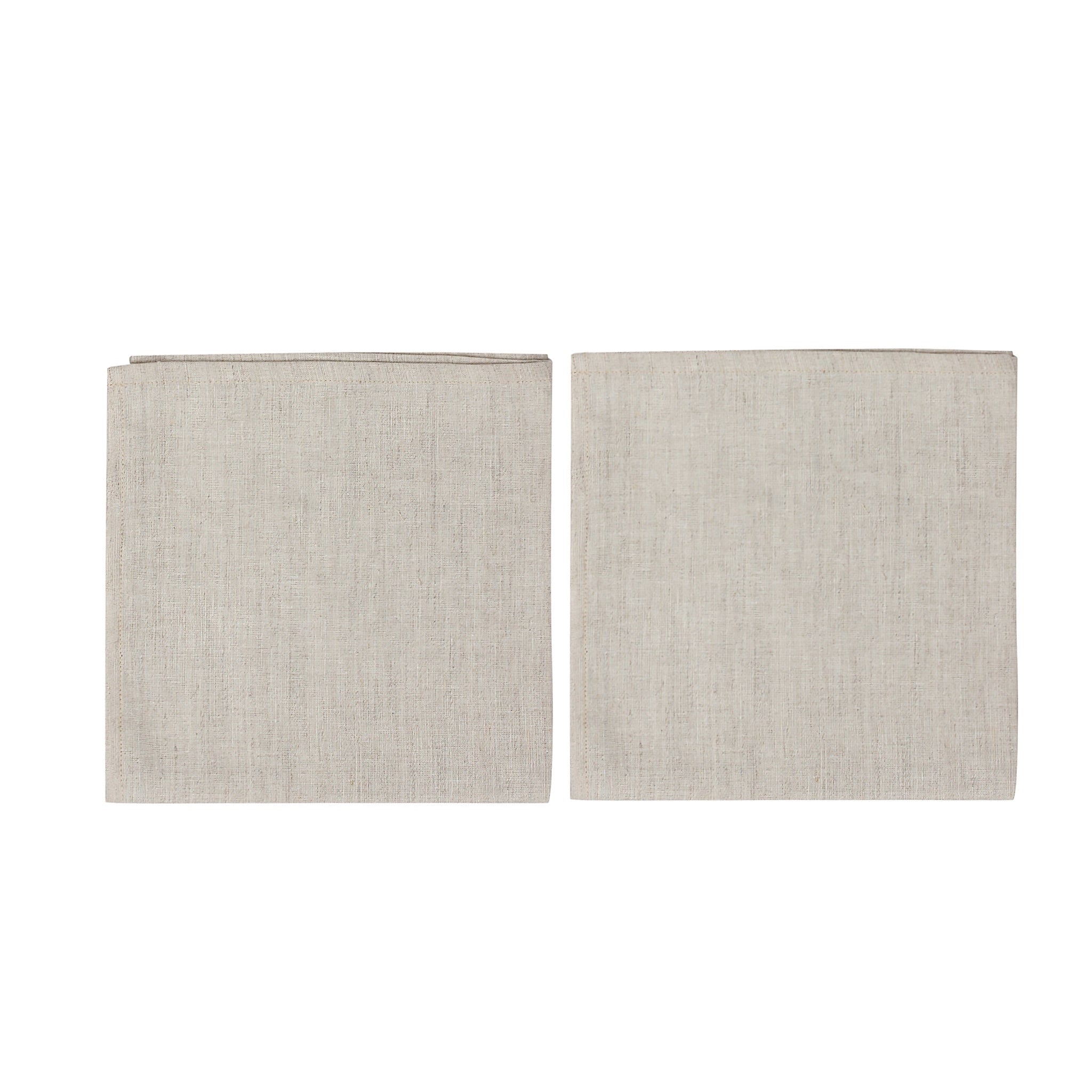 Beige Linen Napkins (Set of 2)