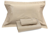 Plain Beige Sheet + Pillowcases (600 TC)