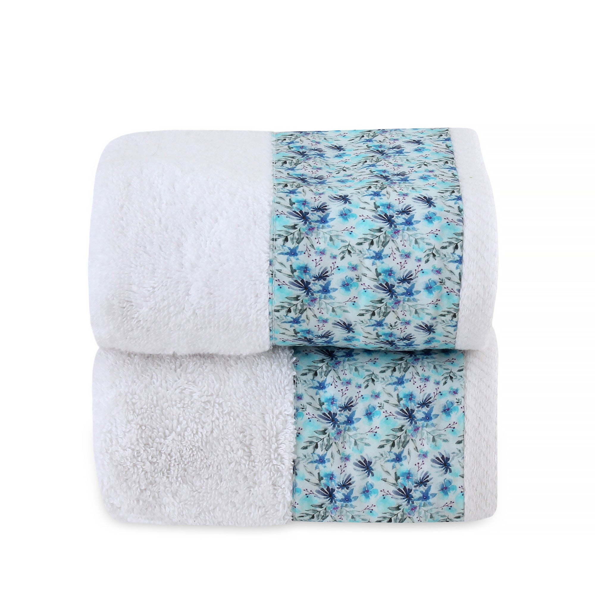 Blue Lillies Face Towel