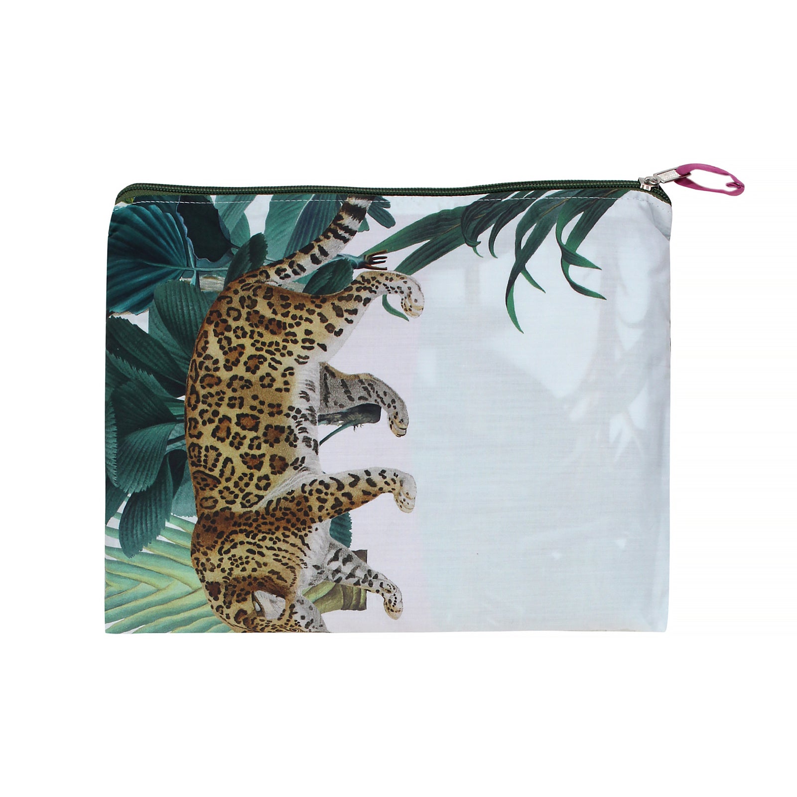 White Jungle Classic Cotton Kimono